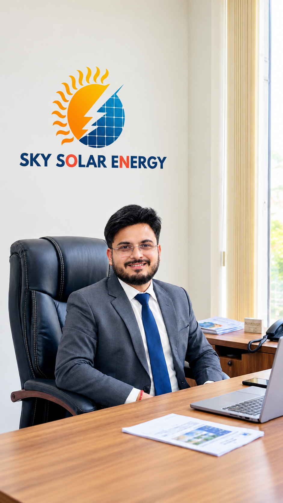 Sky Solar Energy best rooftop solar installation in Lucknow